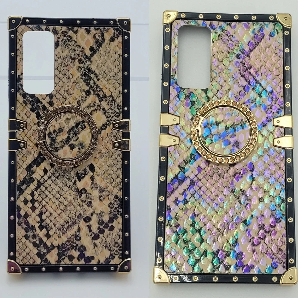 Samsung Galaxy S20 Fe 5g 2 Pc Phone Case Lot Holographic Snakeskin Leopard Zebra